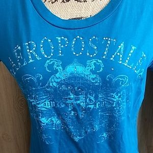Super Soft 100% Cotton Aeropostale Bling Tee XL